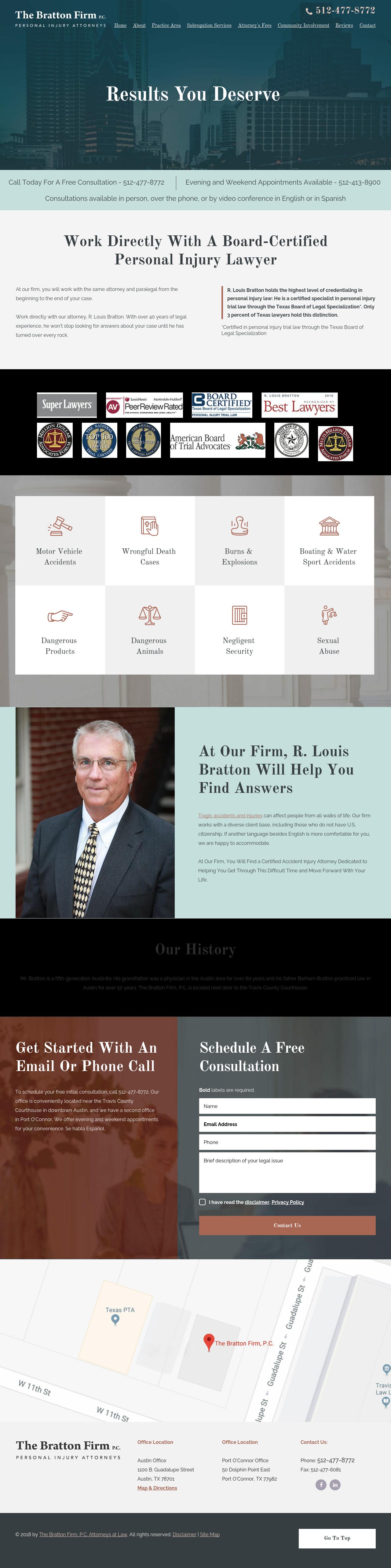 The Bratton Firm, P.C. Attorneys at Law - Austin TX Lawyers