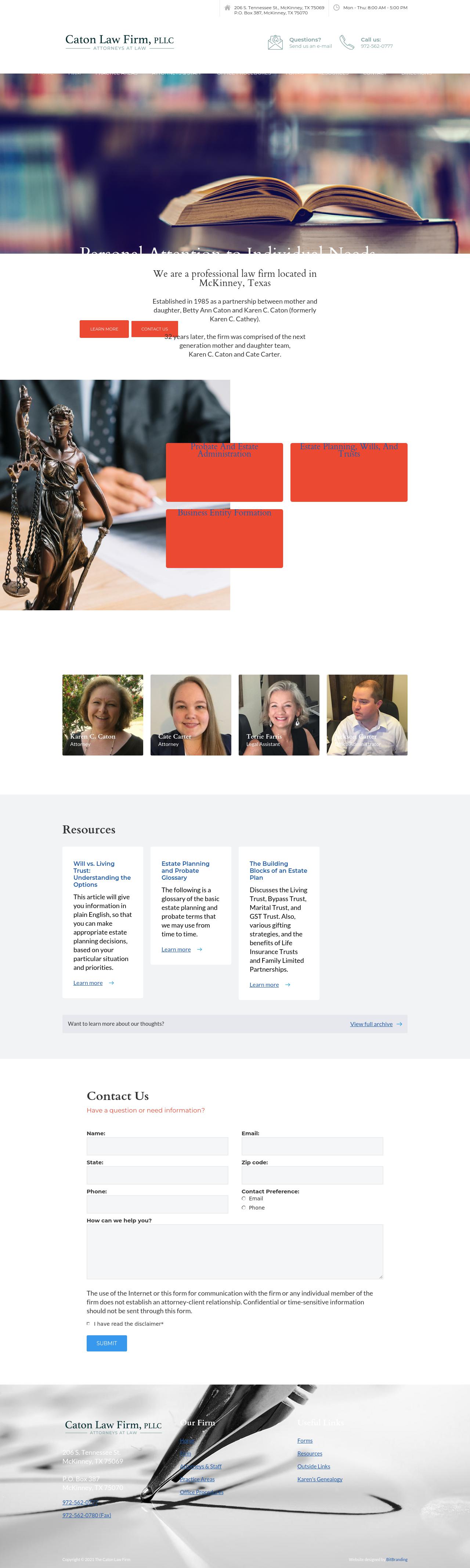 The Caton Law Firm PLLC - McKinney TX Lawyers