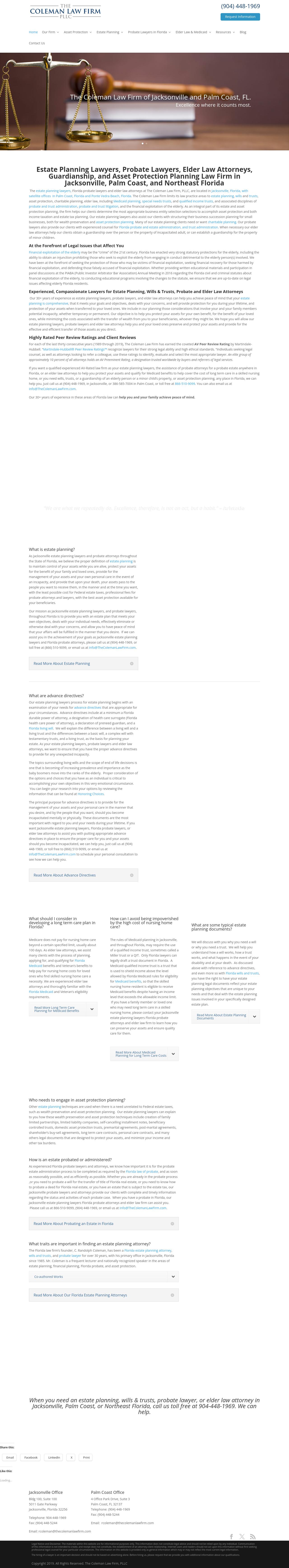 The Coleman Law Firm, PLLC - Jacksonville FL Lawyers