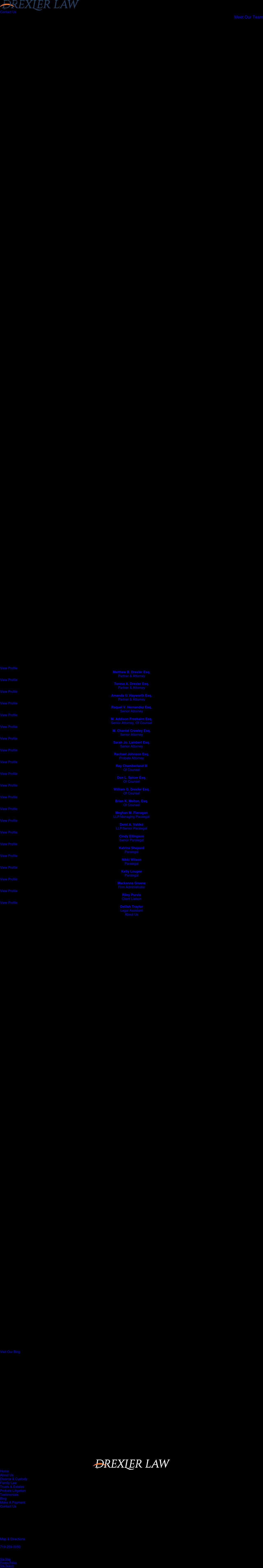 The Drexler Law Group, LLC - Colorado Springs CO Lawyers