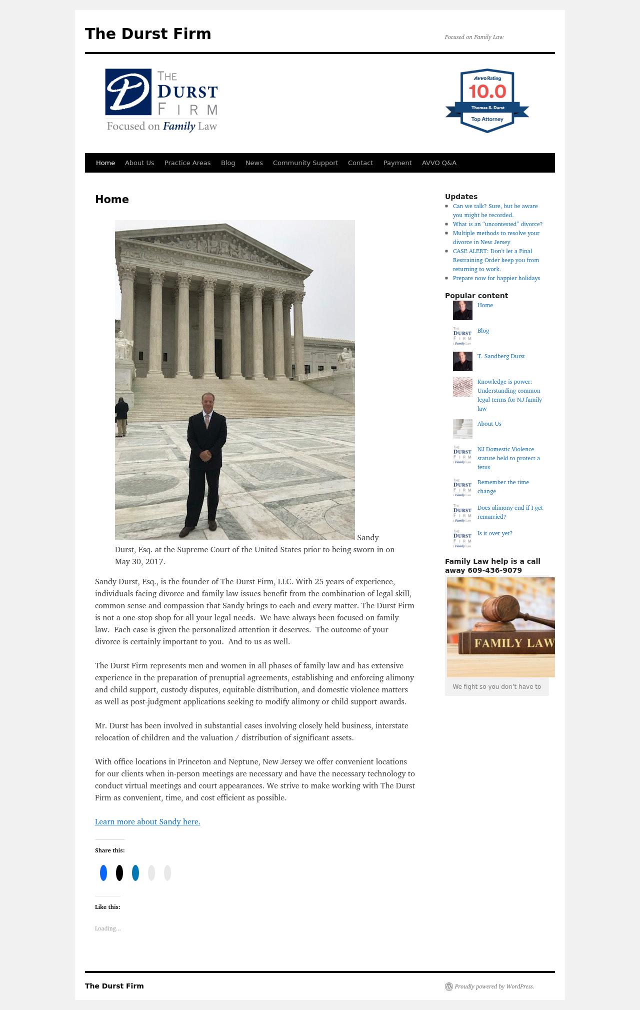 The Durst Law Firm, LLC - Trenton NJ Lawyers