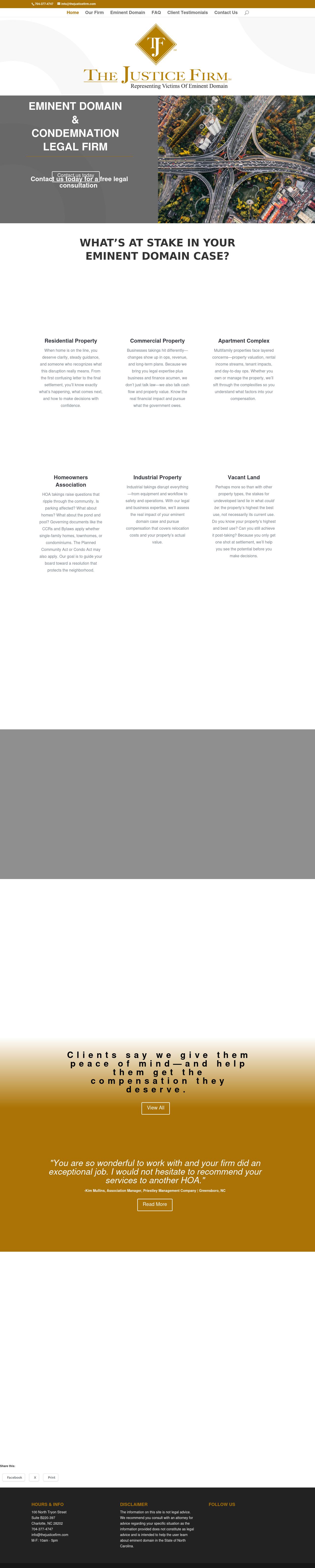 The Justice Firm - Charlotte NC Lawyers