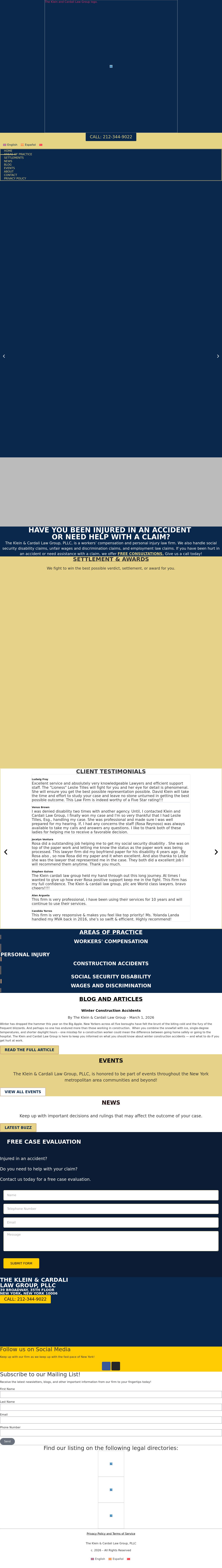 The Klein Law Group, P.C. - New York NY Lawyers