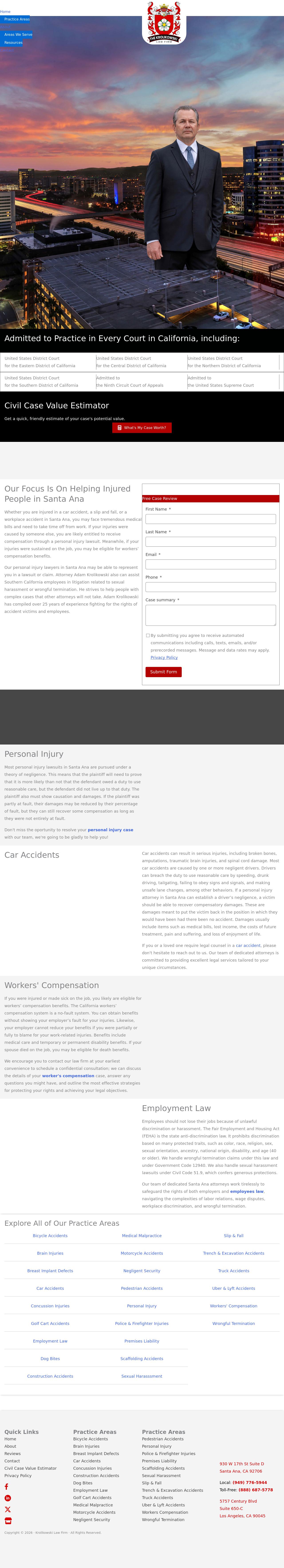 The Krolikowski Law Firm - Irvine CA Lawyers