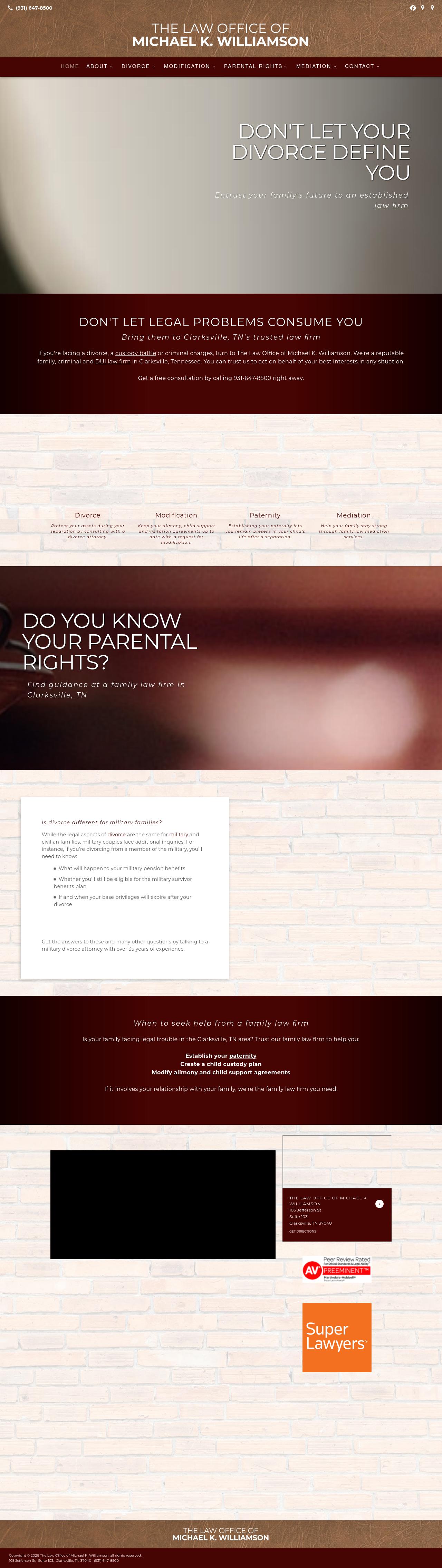 The Law Office of Michael K. Williamson - Clarksville TN Lawyers