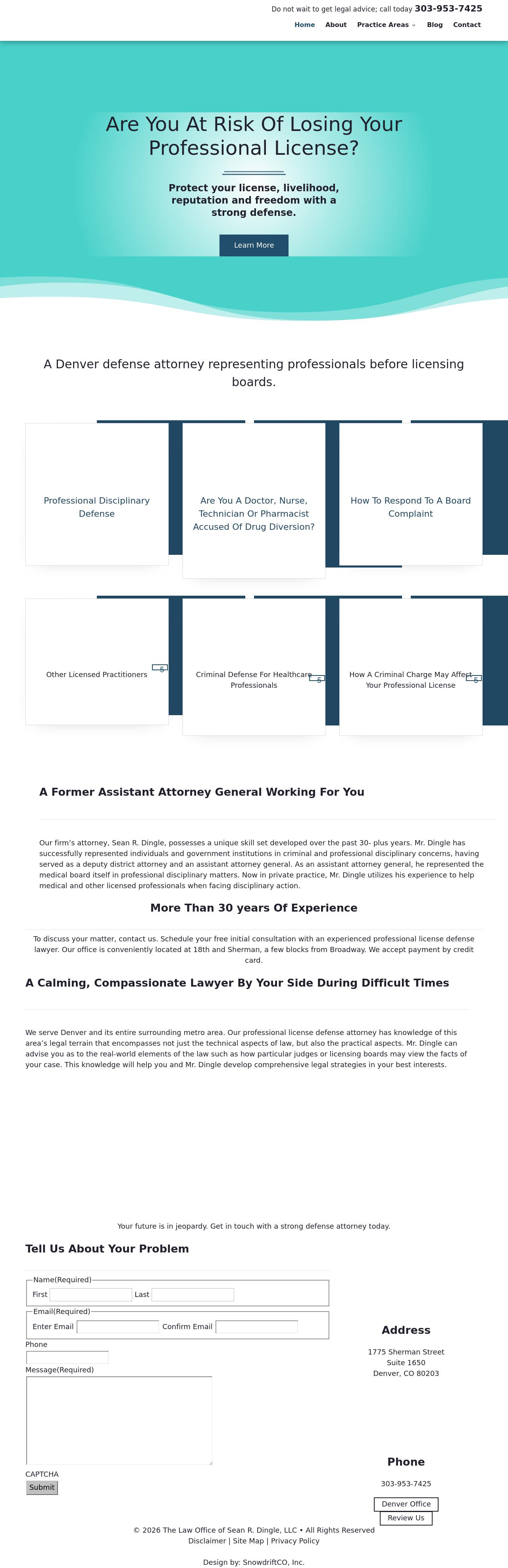 The Law Office of Sean R. Dingle, LLC - Denver CO Lawyers