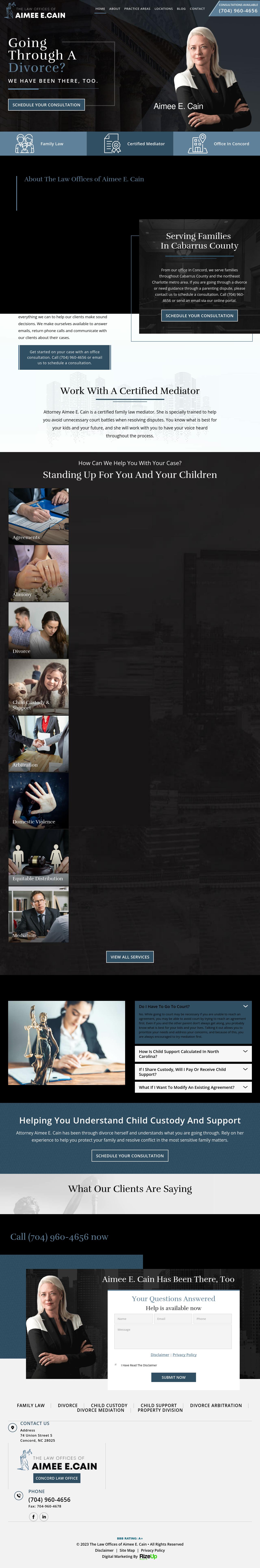 The Law Offices of Aimee E. Cain - Concord NC Lawyers