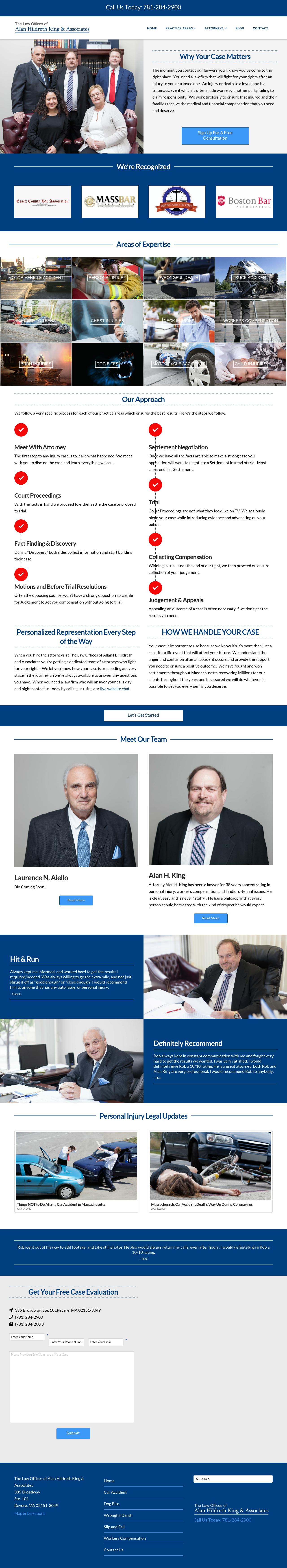 The Law Offices of Alan H. King & Associates - Revere MA Lawyers