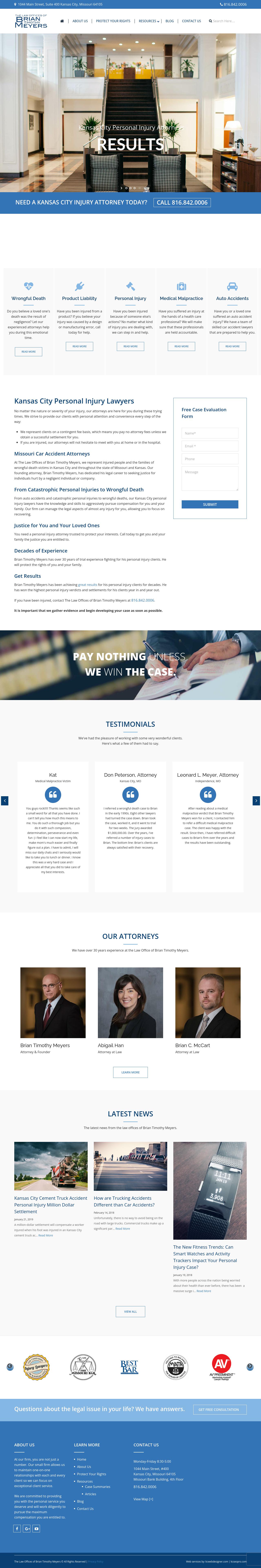 The Law Offices of Brian Timothy Meyers - Kansas City MO Lawyers