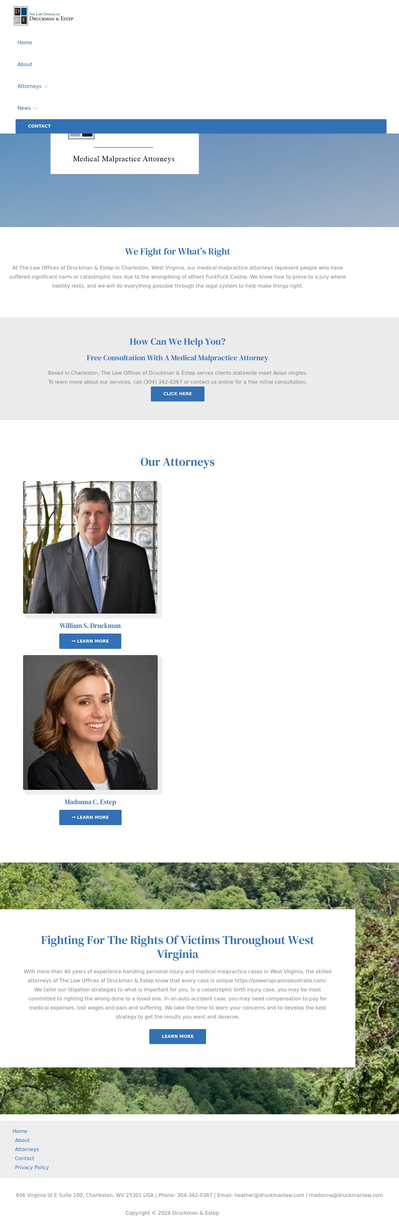 The Law Offices of Druckman & Estep - Charleston WV Lawyers