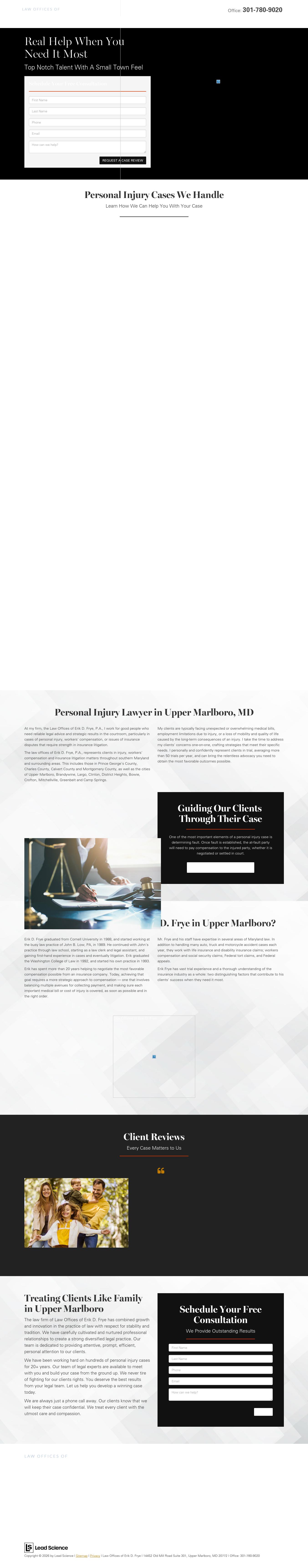 The Law Offices of Erik D. Frye, P.A. - Upper Marlboro MD Lawyers
