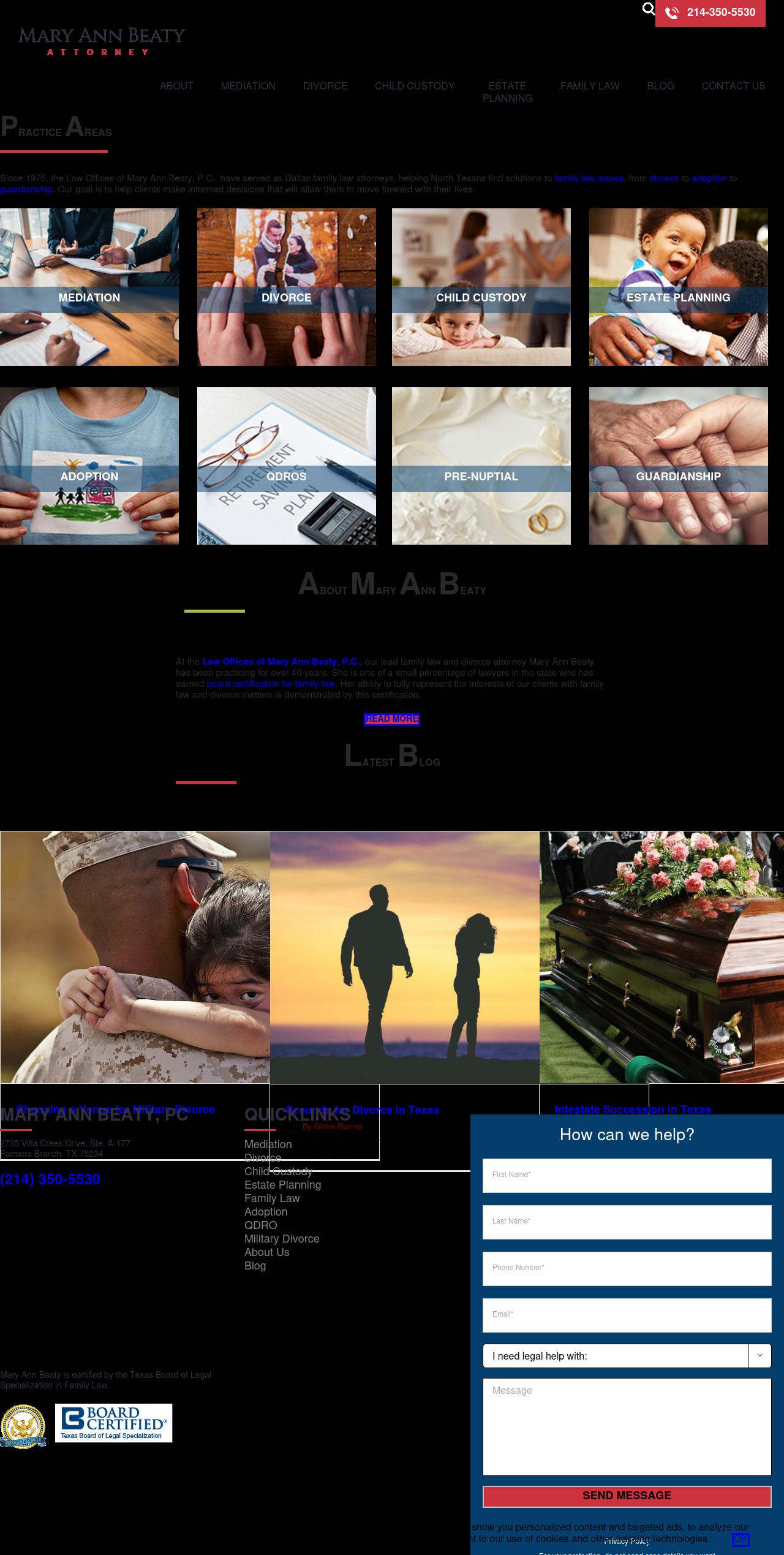 The Law Offices of Mary Ann Beaty, P.C. - Dallas TX Lawyers