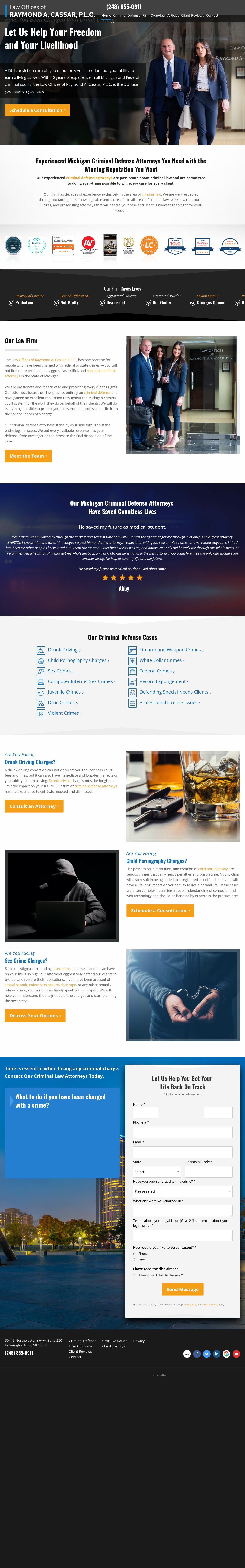 The Law Offices of Raymond A. Cassar, P.L.C. - Farmington Hills MI Lawyers