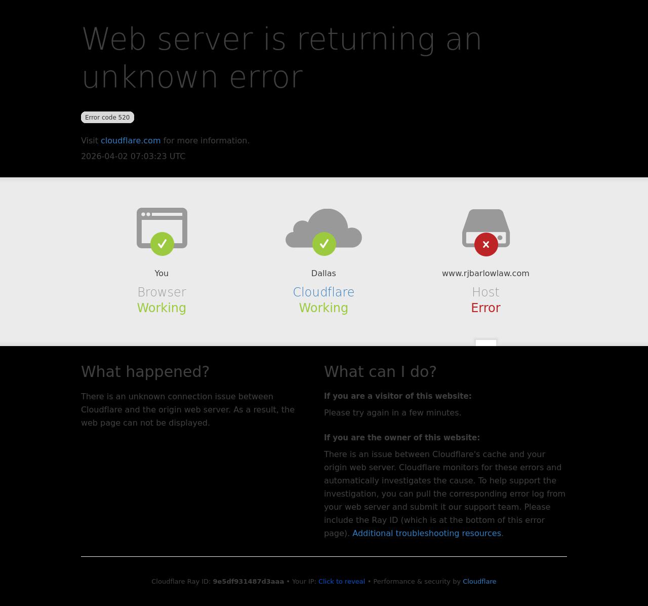 The Law Offices of Robert J. Barlow, P.L.C. - Warsaw VA Lawyers