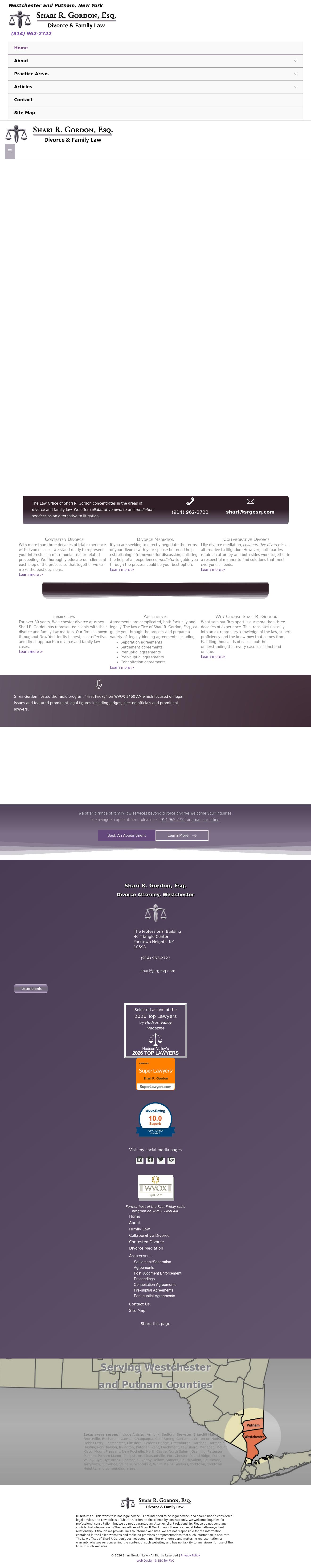 The Law Offices of Shari R. Gordon - Yorktown Heights NY Lawyers