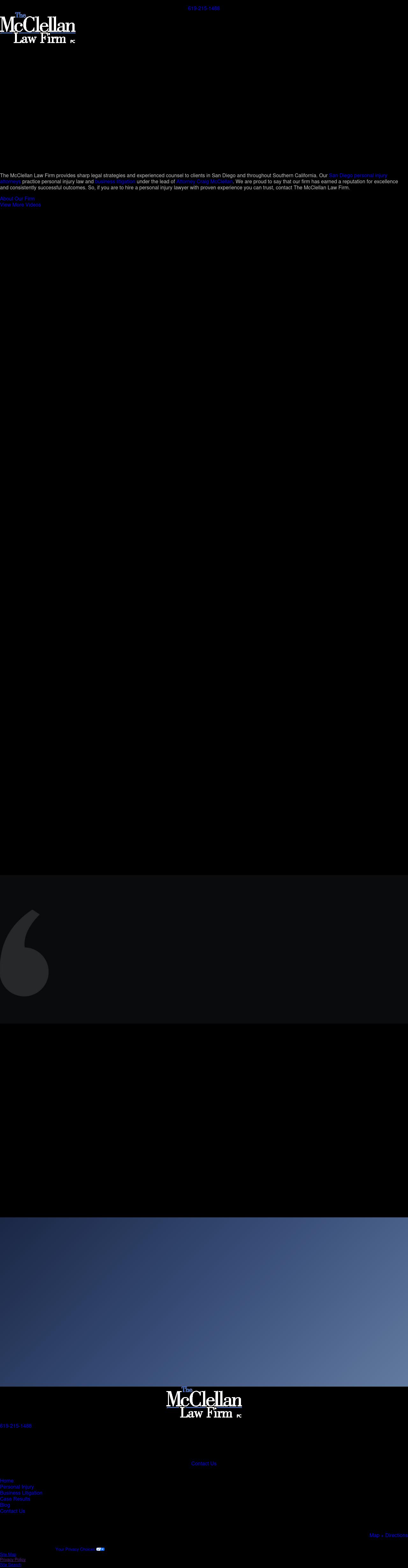 The McClellan Law Firm - San Diego CA Lawyers