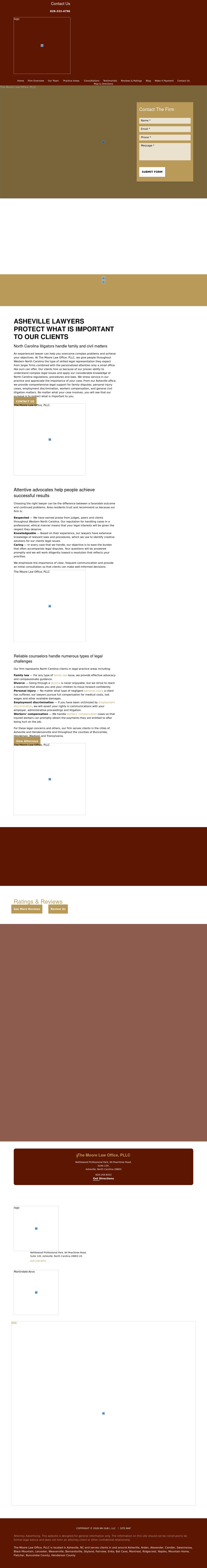 The Moore Law Office, PLLC - Asheville NC Lawyers