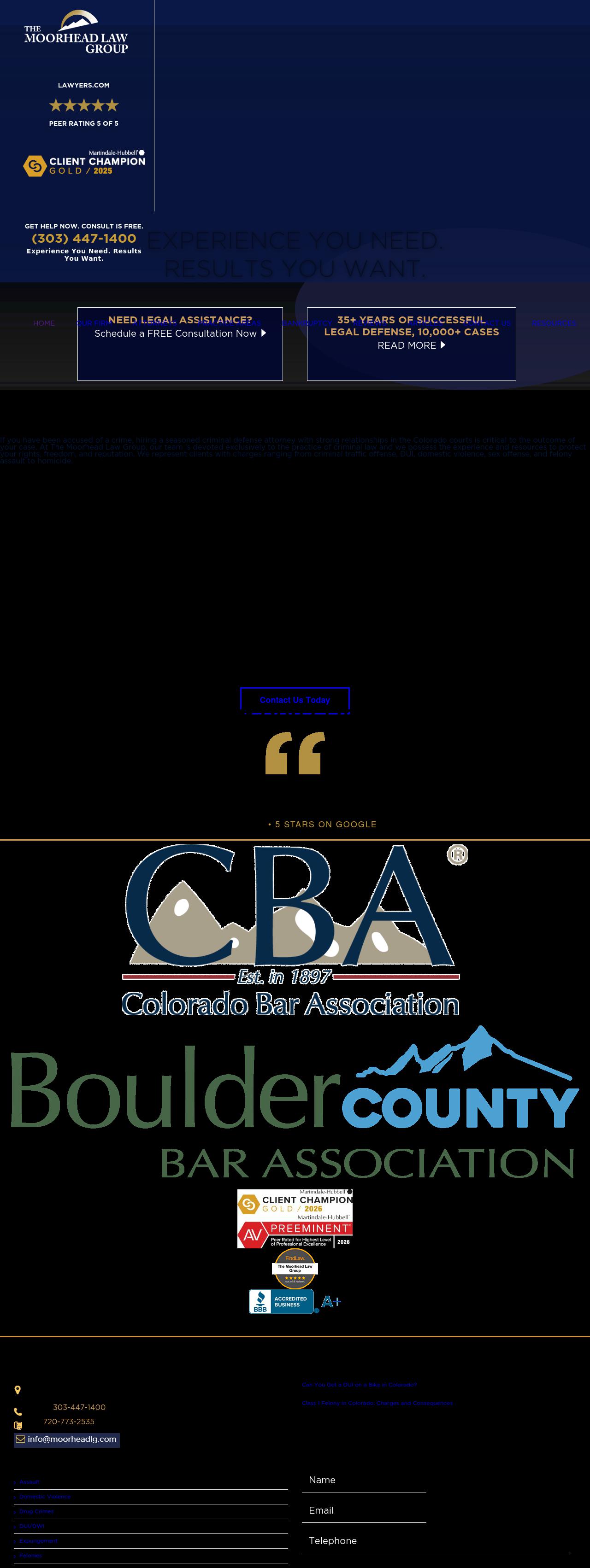 The Moorhead Law Group - Boulder CO Lawyers