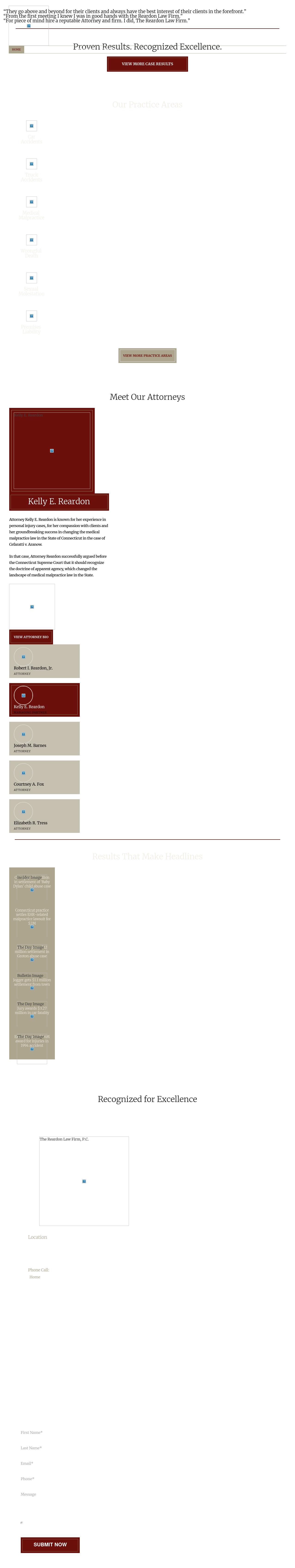 The Reardon Law Firm, P.C. - New London CT Lawyers