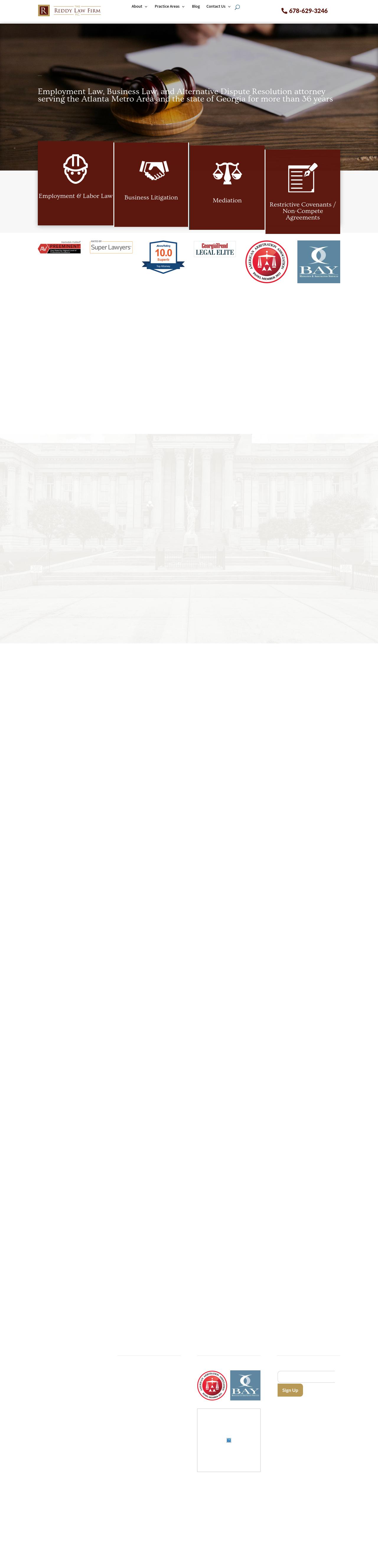 The Reddy Law Firm, PC - Suwanee GA Lawyers