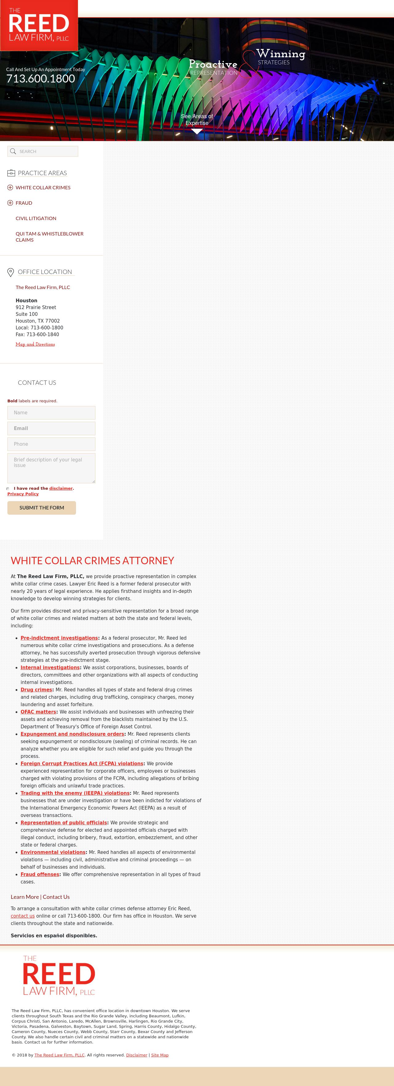 The Reed Law Firm, PLLC - Houston TX Lawyers