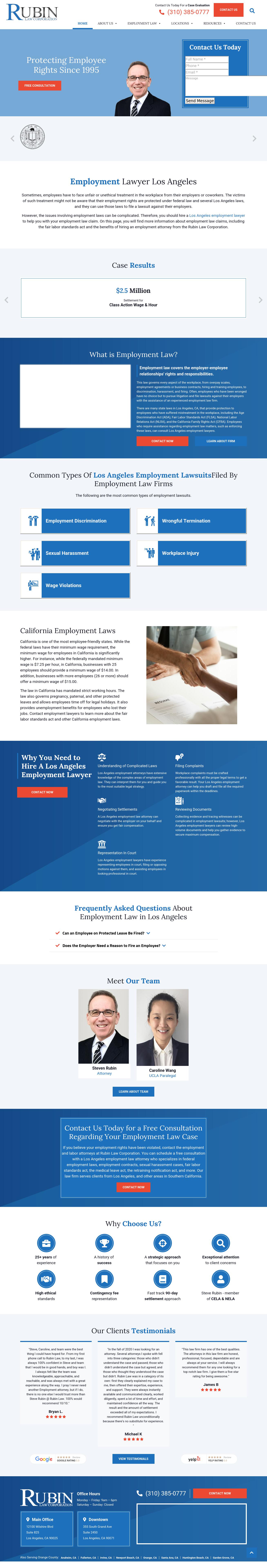 The Rubin Law Corporation - Beverly Hills CA Lawyers