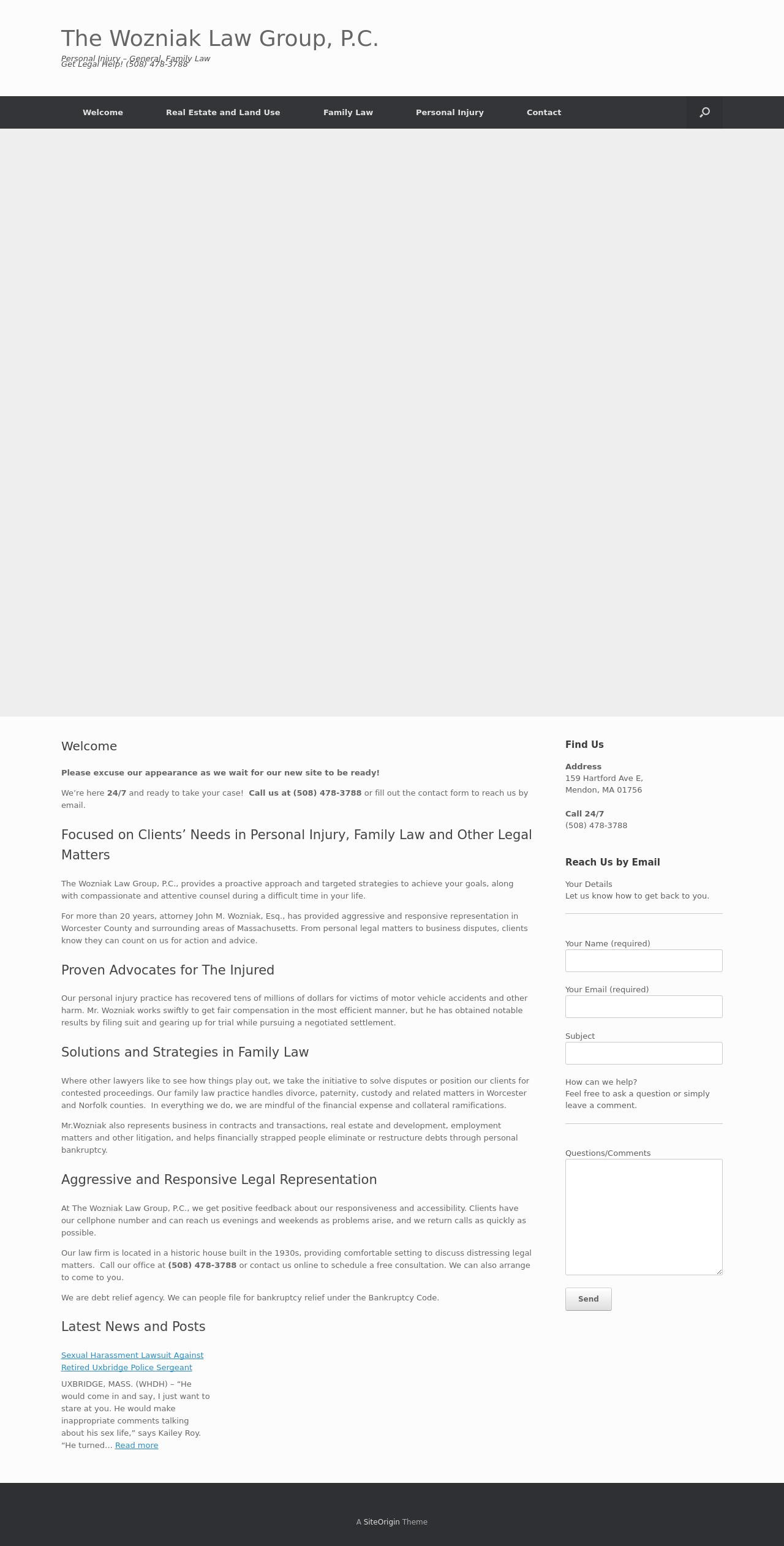 The Wozniak Law Group, P.C. - Mendon MA Lawyers