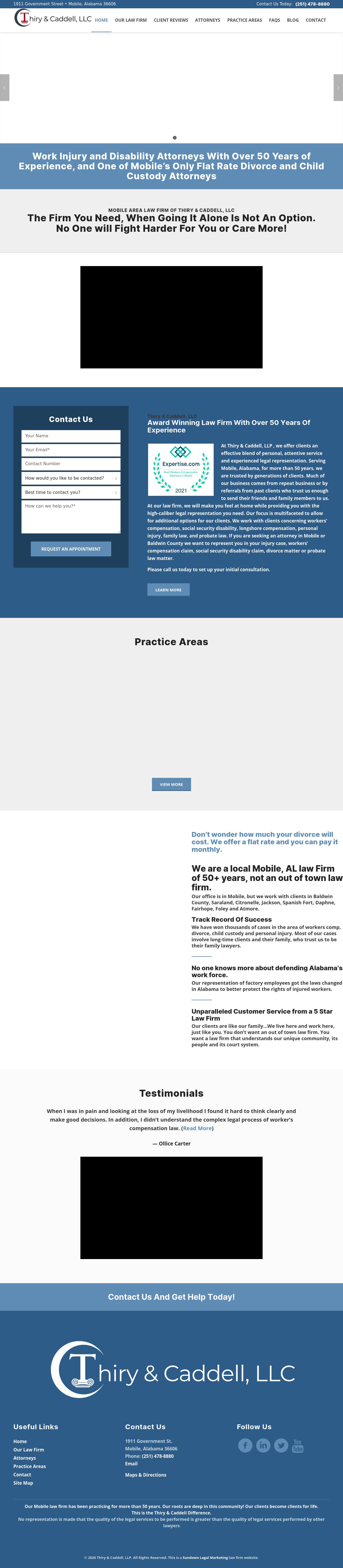 Thiry & Caddell LLP - Mobile AL Lawyers