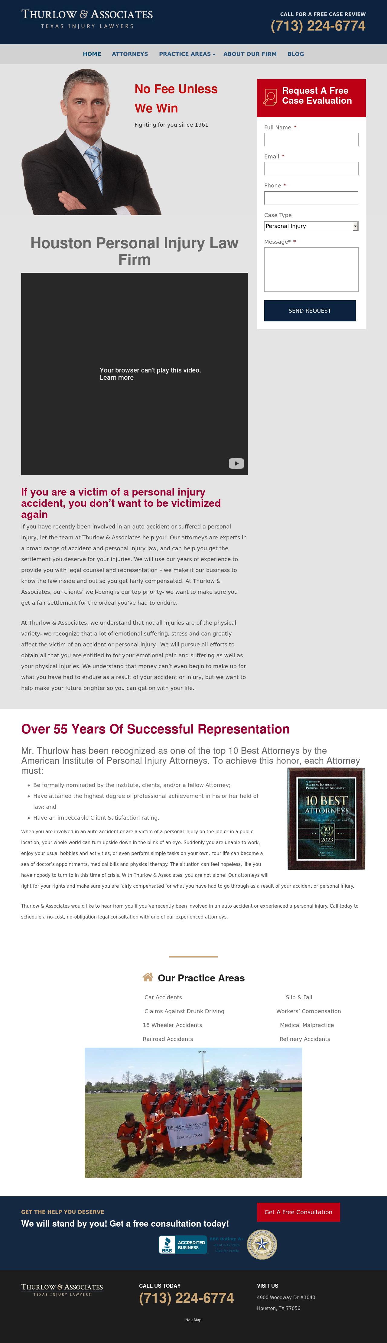 Thurlow & Associates - Houston TX Lawyers