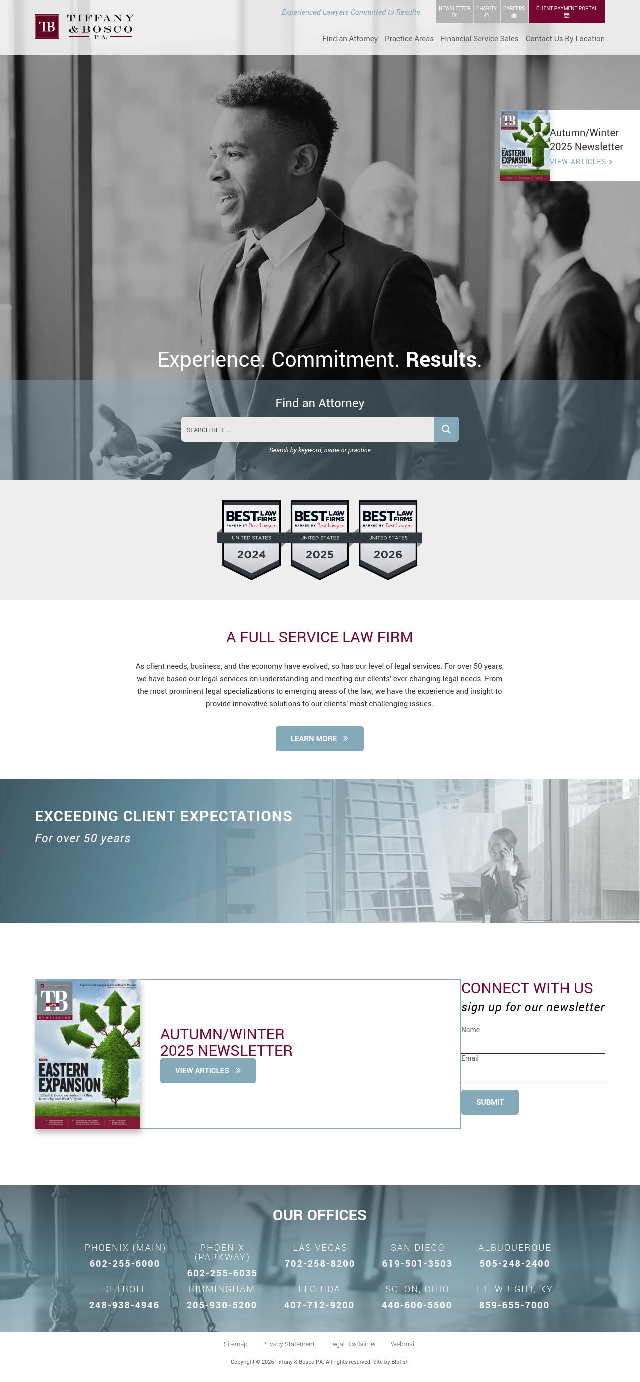 Tiffany & Bosco, PA. - Las Vegas NV Lawyers