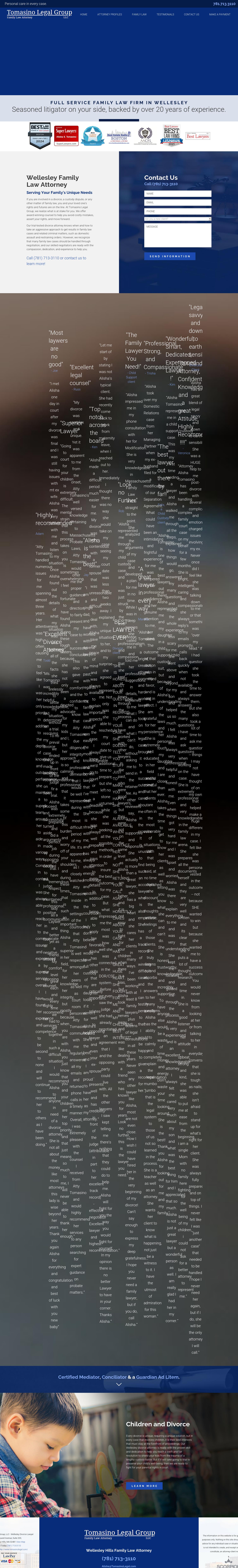 Tomasino Legal Group, LLC - Wellesley Hills MA Lawyers