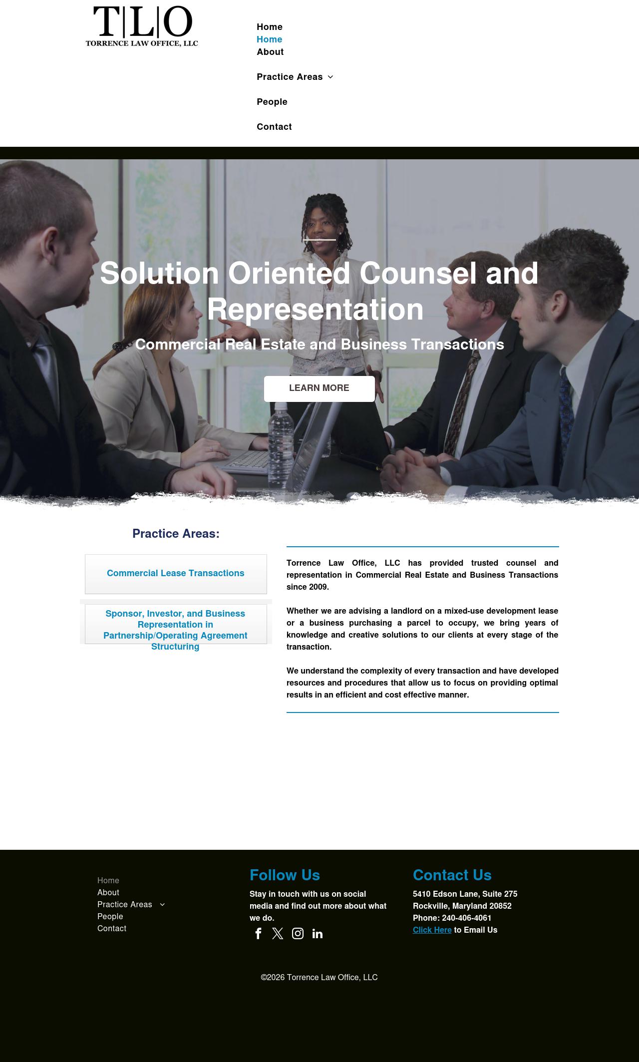 Torrence Law Office, LLC - Rockville MD Lawyers