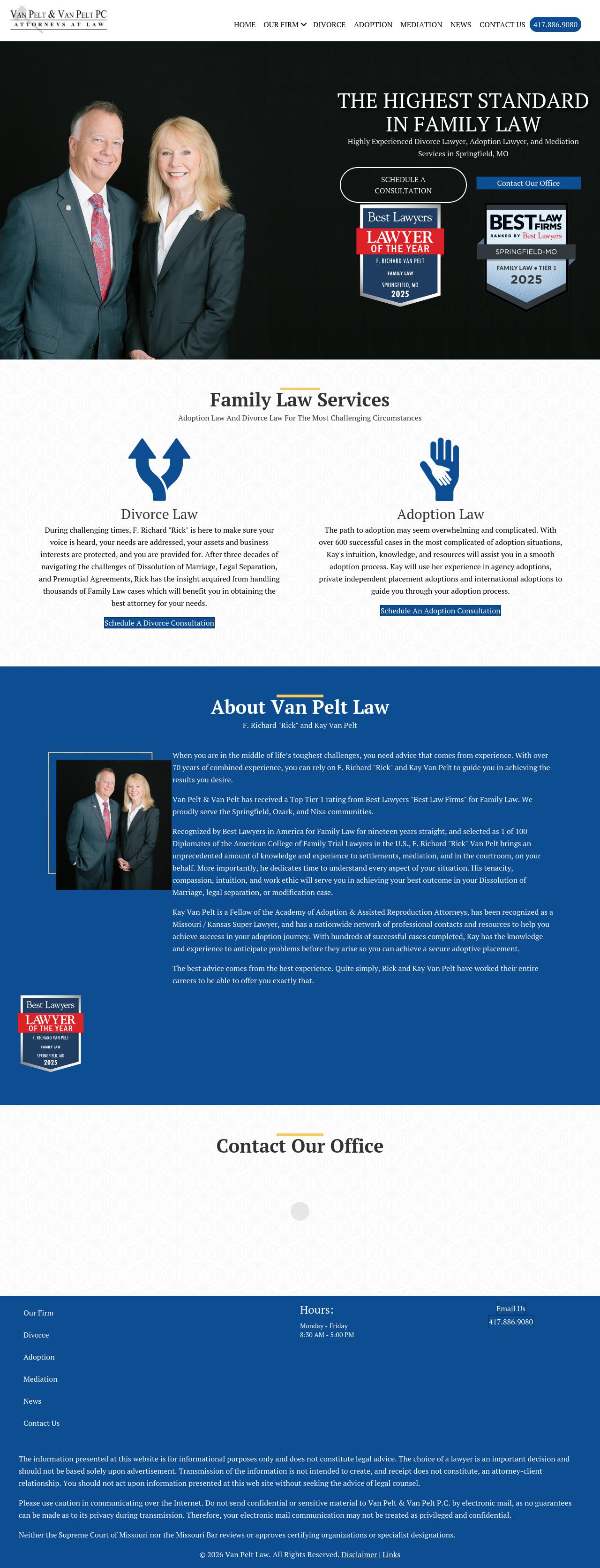 VanPelt & VanPelt, P.C. - Springfield MO Lawyers