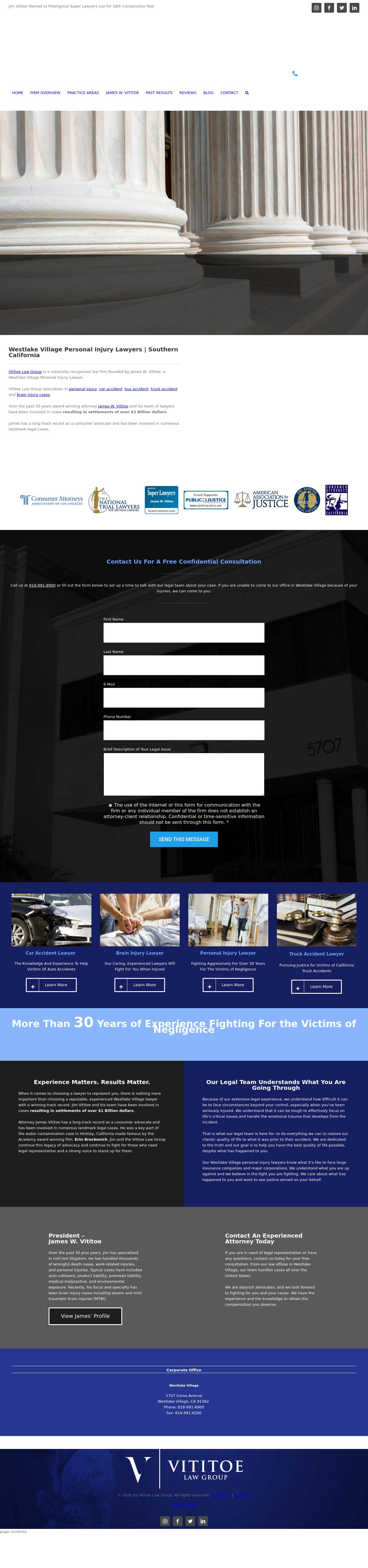 Vititoe Law Group, LLC - Westlake Village CA Lawyers