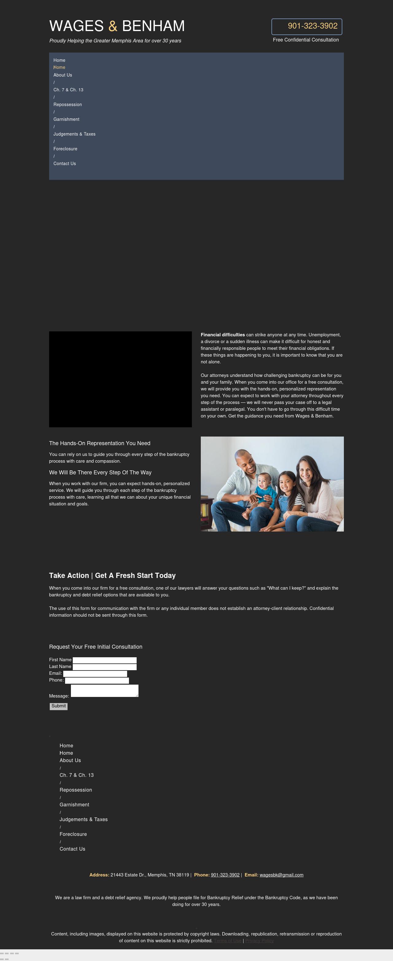 Wages & Benham - Memphis TN Lawyers