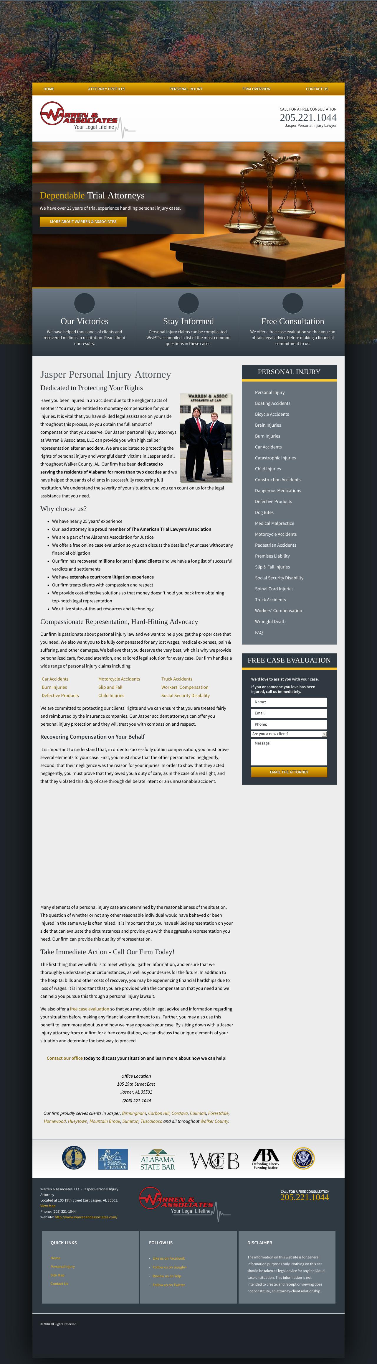 Warren & Associates, LLC - Jasper AL Lawyers