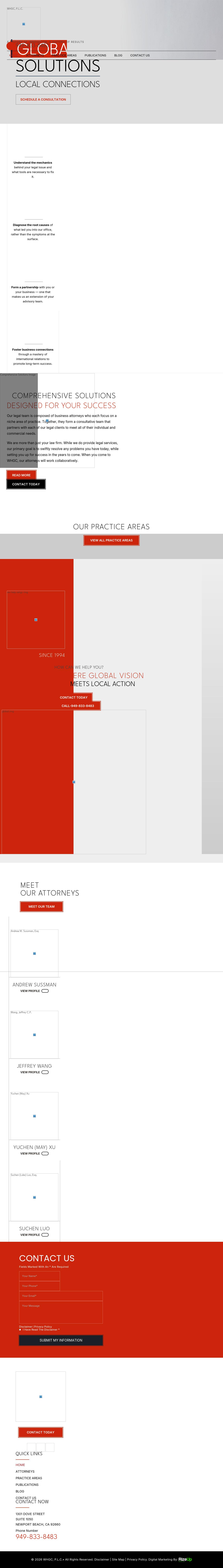 WHGC, P.L.C. - Newport Beach CA Lawyers