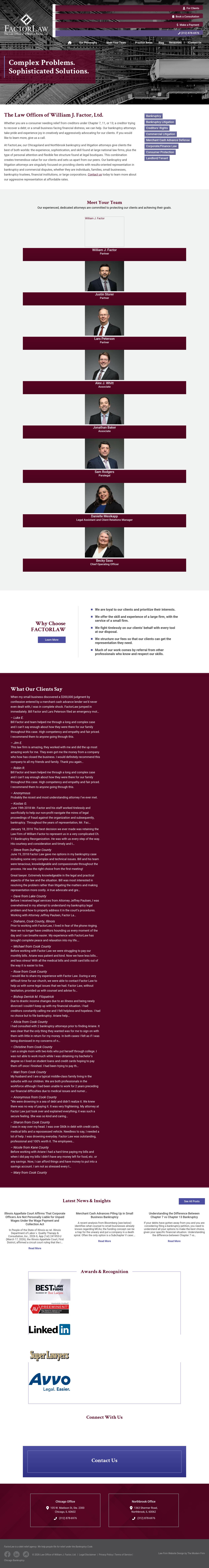 William Factor - Chicago IL Lawyers