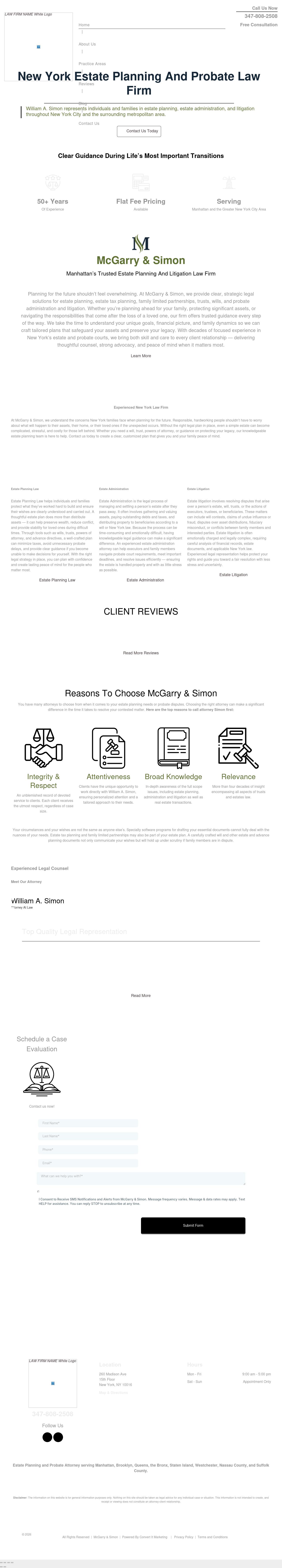 William Simon - New York NY Lawyers