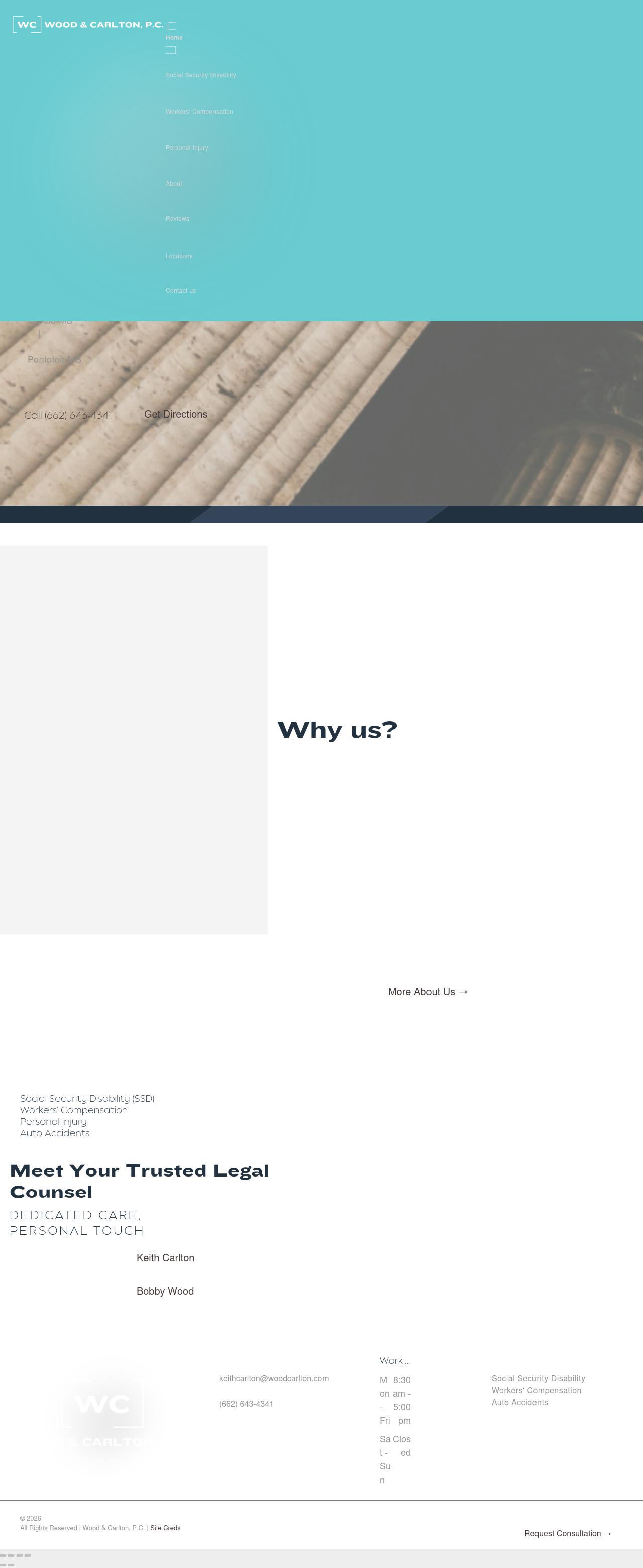 Wood & Carlton, P.C. - Corinth MS Lawyers