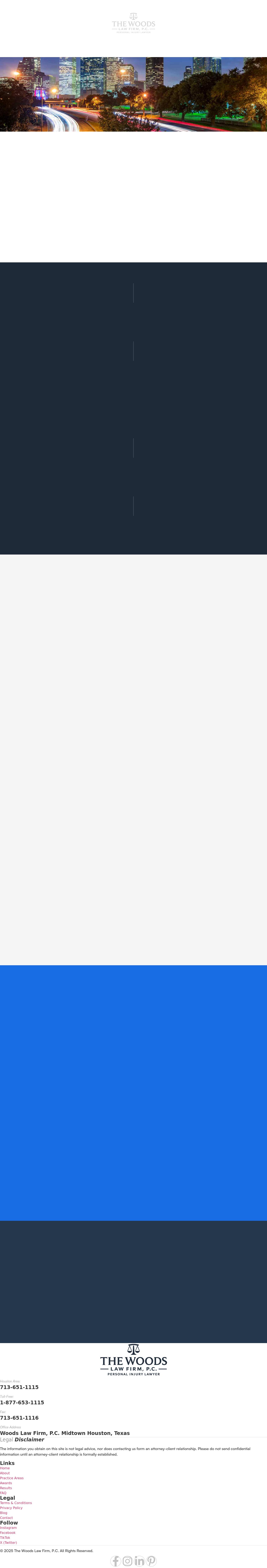 Woods Law Firm, P.C. - Houston TX Lawyers