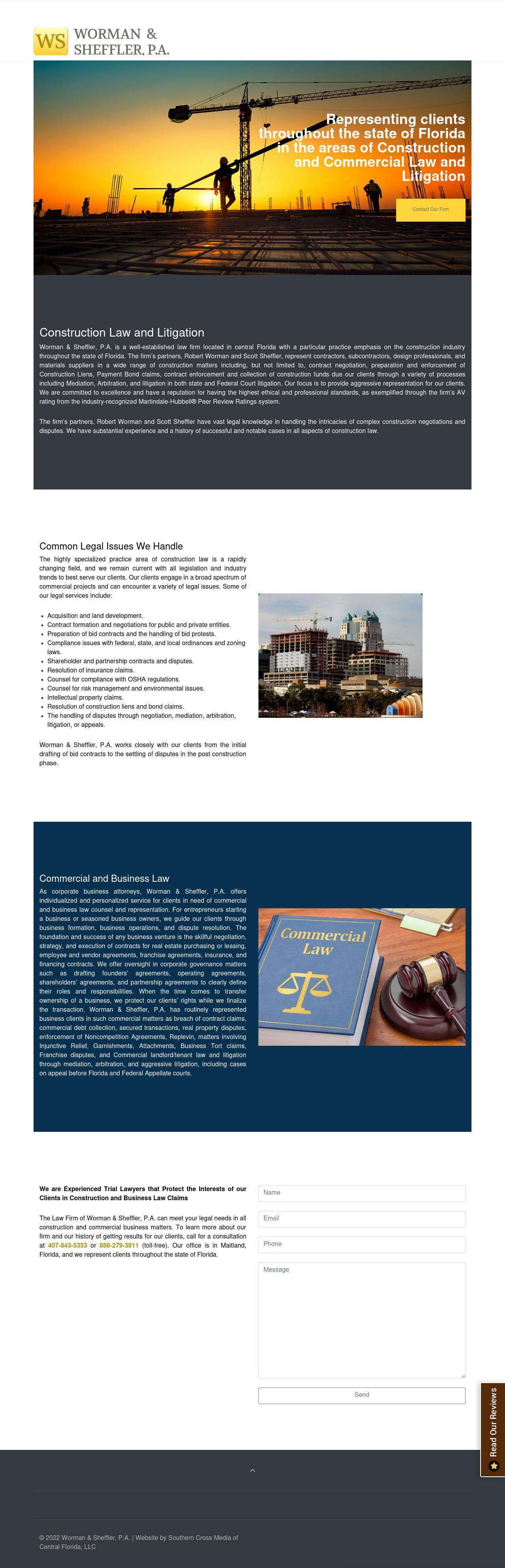 Worman & Sheffler, P.A. - Winter Park FL Lawyers