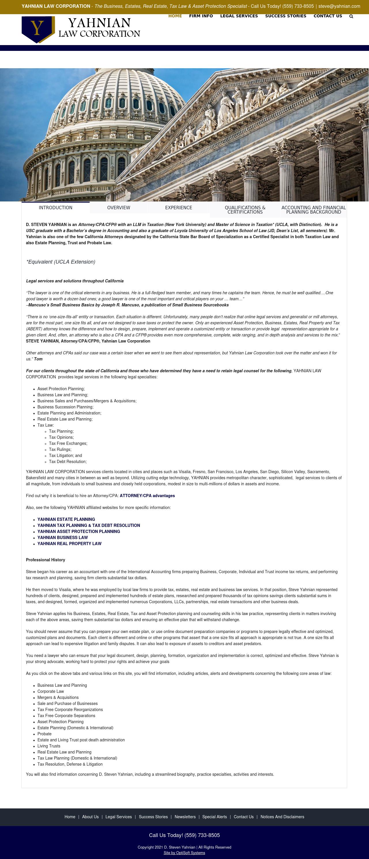 Yahnian Law Corporation - Visalia CA Lawyers