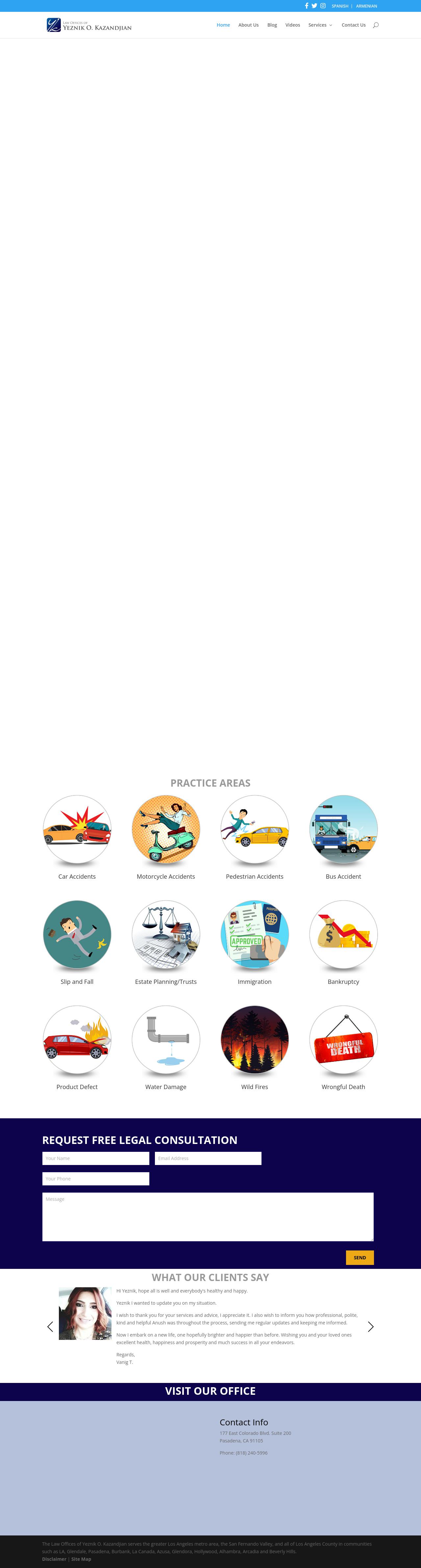 Yeznik Kazandjian - Glendale CA Lawyers