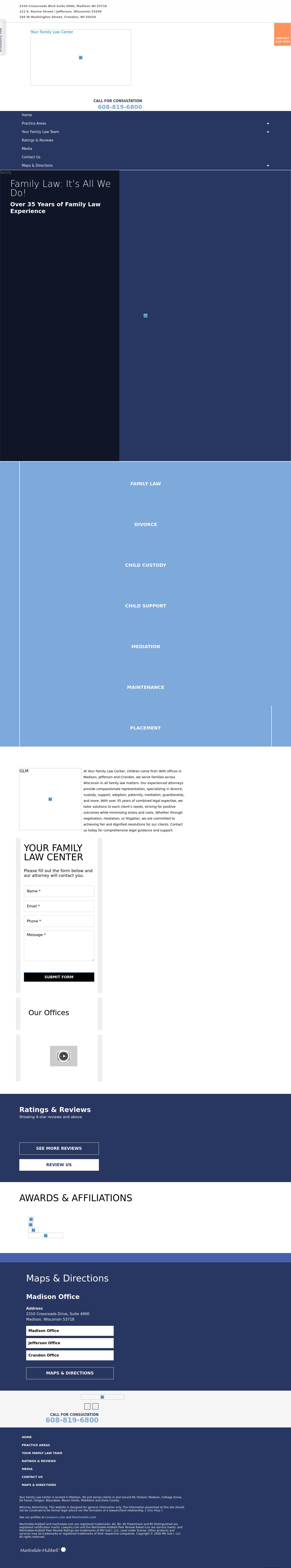 Your Family Law Center - Madison WI Lawyers