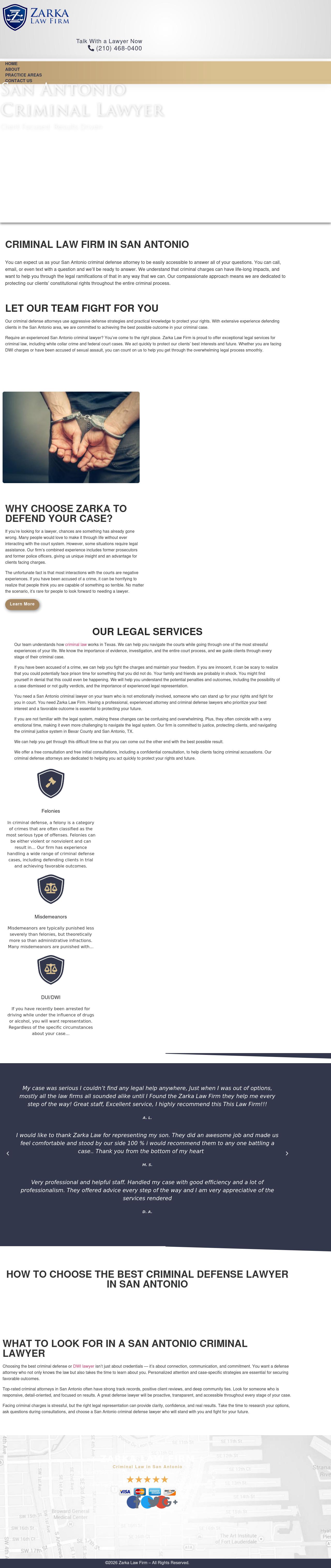 Zarka Law Firm, PLLC - San Antonio TX Lawyers