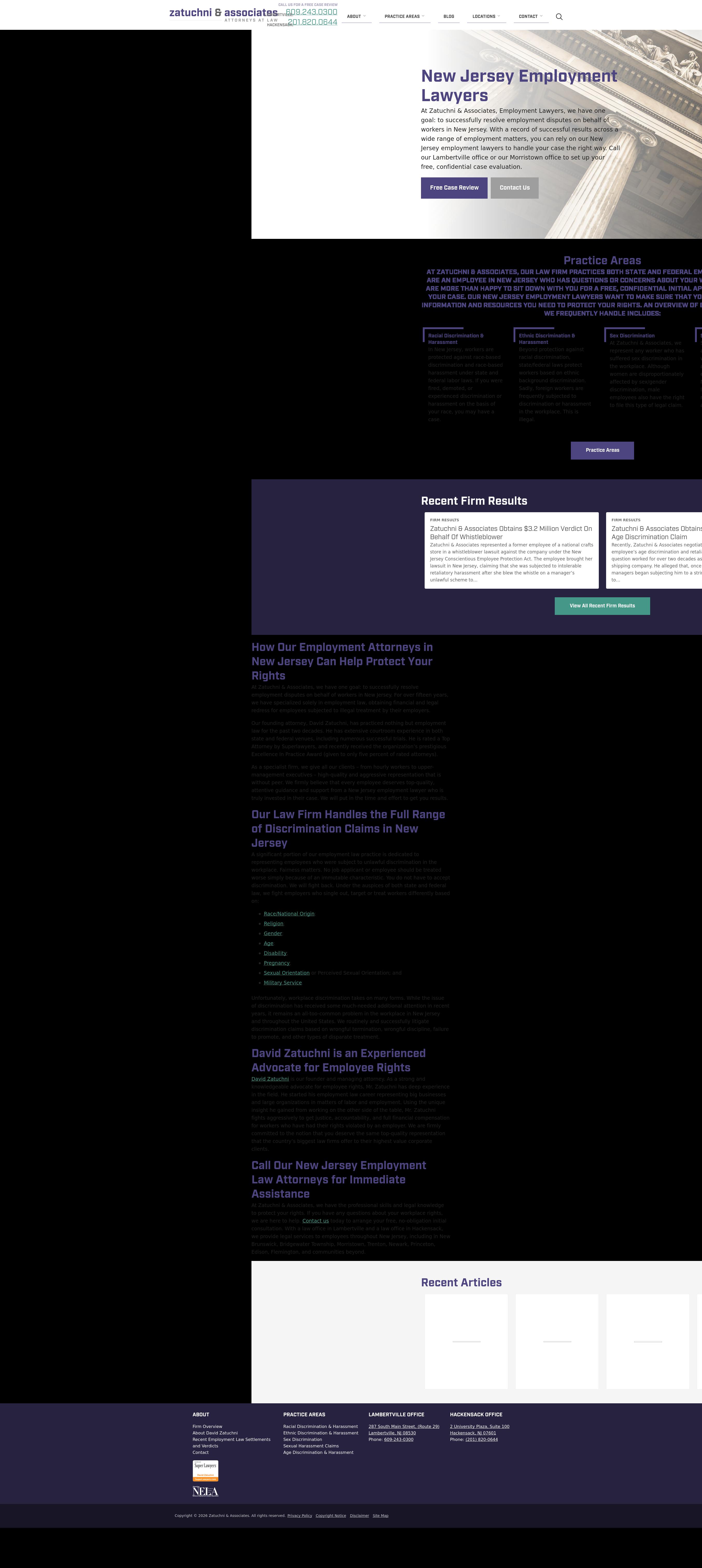 Zatuchni & Associates, Attorneys At Law - Morristown NJ Lawyers